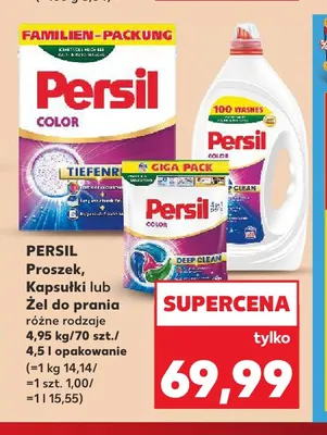 Żel do prania Persil promocja w Kaufland