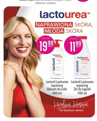 Żel do kąpieli Lactovit Lactourea repairing promocja w Drogerie Jasmin