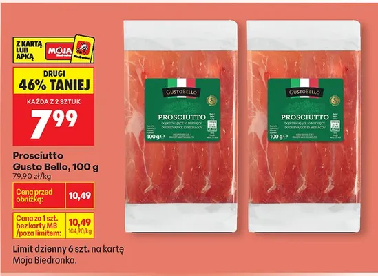 Prosciutto promocja w Biedronka