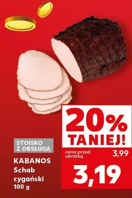 Schab cygański KABANOS promocja w Kaufland