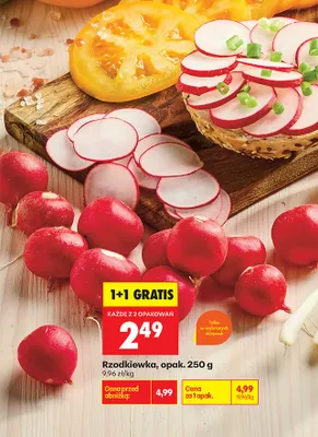 Rzodkiewka promocja w Biedronka