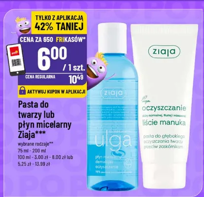 Pasta do twarzy Ziaja promocja w POLOmarket