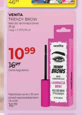 Klej do laminacji brwi Venita Trendy Brow promocja w Drogerie Jawa