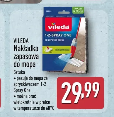 Nakładka zapasowa do mopa Vileda promocja w Aldi