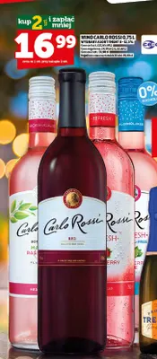 Wino Carlo Rossi promocja w TOPAZ