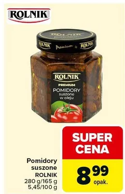 Pomidory suszone w oleju Premium promocja w Carrefour