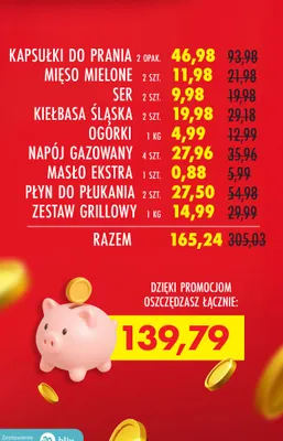 Kapsułki do prania promocja w Biedronka