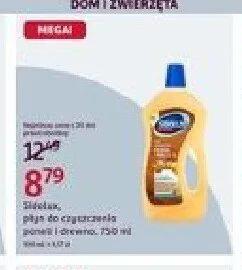 Płyn do czyszczenia paneli i drewna Sidolux promocja w Rossmann