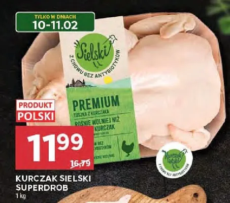 Kurczak KURCZAK SIELSKI SUPERDROB promocja w Stokrotka