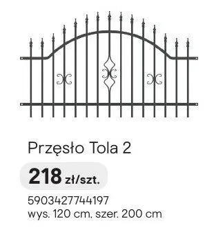 Przęsło Tola 2 promocja w Castorama