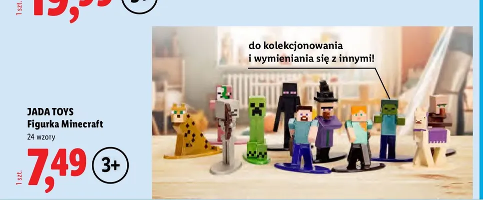 Figurka Minecraft Jada Toys promocja w Lidl