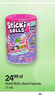 Zabawka Sticki Rolls Band Capsule promocja w Empik