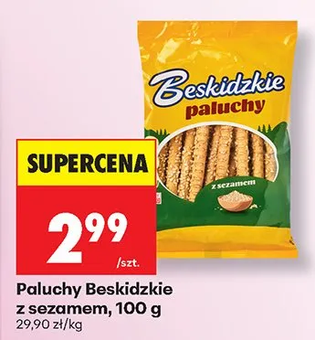 Paluchy z sezamem promocja w Biedronka