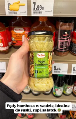 Pędy bambusa w wodzie promocja w Intermarche