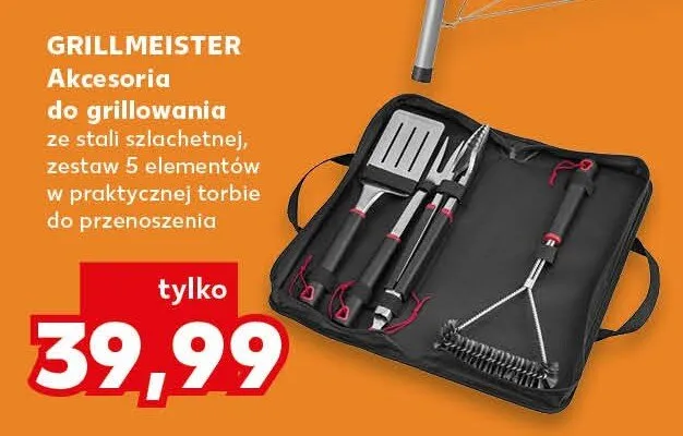 Akcesoria do grilla promocja w Kaufland