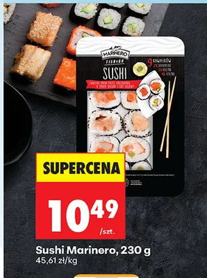 Sushi Marinero promocja w Biedronka