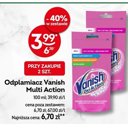 Odplamiacz Multi Action promocja w Żabka