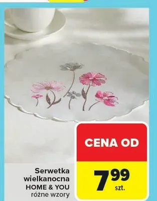 Serwetka wielkanocna Home & You różne wzory promocja w Carrefour
