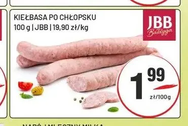 Kiełbasa po chłopsku JBB Bałdyga promocja w Sedal
