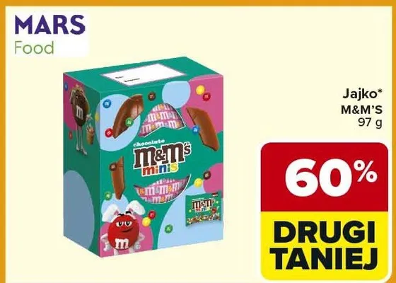 Jajko M&M'S promocja w Carrefour Market