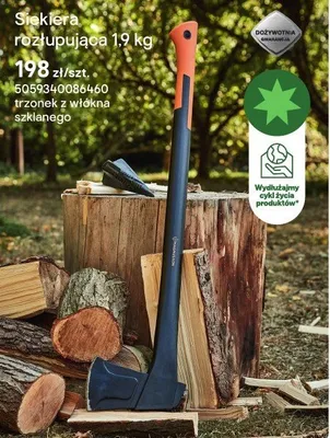 Siekiera rozłupująca 90 cm Niteo tools promocja w Castorama