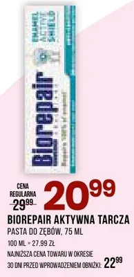 Pasta do zębów aktywna tarcza promocja w Drogerie Natura