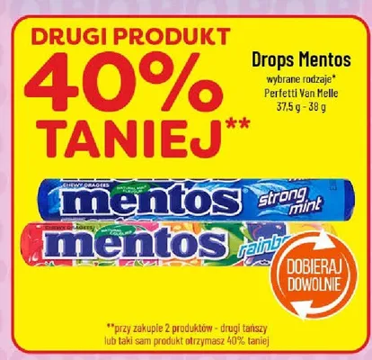 Drops Mentos promocja w POLOmarket