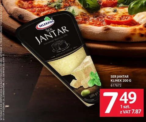 Ser Jantar klinek Mlekpol promocja w Selgros