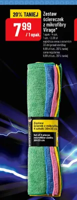 Zestaw ściereczek z mikrofibry Virage promocja w POLOmarket