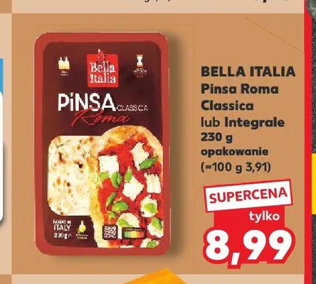 Pinsa Roma Integrale Bella Italia promocja w Kaufland