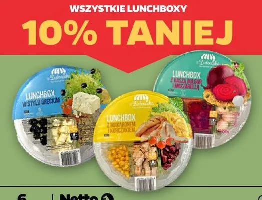 Lunchbox z Zieleniaka promocja w Netto