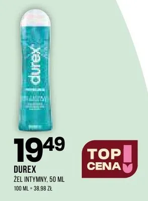 Żel DUREX Żel intymny, 50 ml promocja w Drogerie Natura