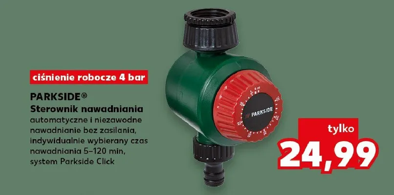 Sterownik nawadniania  promocja w Kaufland