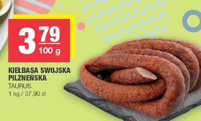 Kiełbasa swojska pilzneńska promocja w SPAR