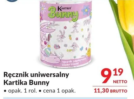 Ręcznik uniwersalny Kartika Bunny promocja w Makro