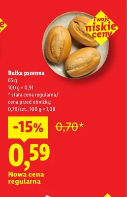 Bułka pszenna promocja w Lidl