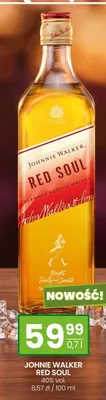 Whisky Johnnie Walker Red Soul 40% vol. promocja w Twój Market