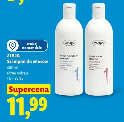 Szampon do włosów promocja w Lidl