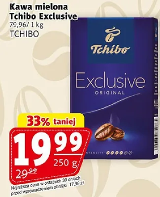 Kawa mielona Tchibo Exclusive promocja w Prim Market