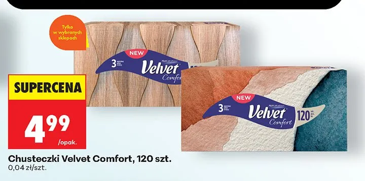 Chusteczki promocja w Biedronka