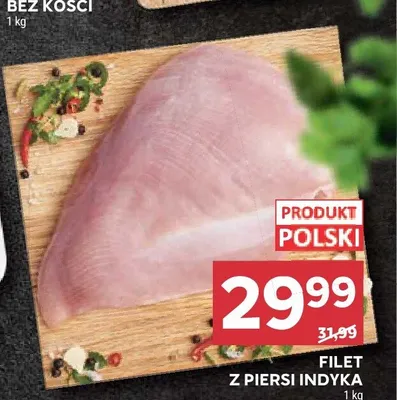 Filet z piersi indyka promocja w Stokrotka