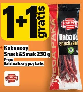 Kabanosy Snack&Smak promocja w TOPAZ