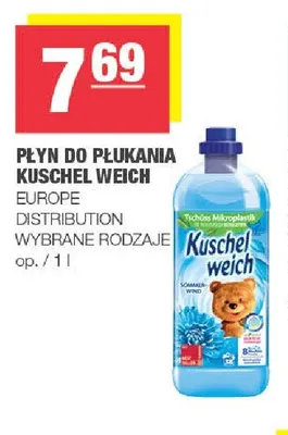 Płyn do płukania Kuschel Weich promocja w SPAR