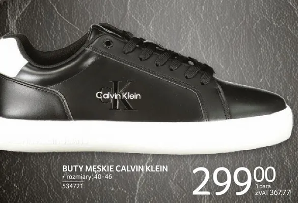 Buty męskie Calvin Klein promocja w Selgros