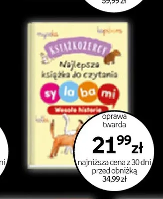 Książka Książkożercy Najlepsza książka do czytania sylabami promocja w Empik