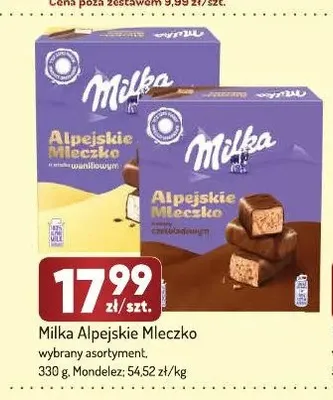 Praliny Milka Alpejskie Mleczko promocja w Avita