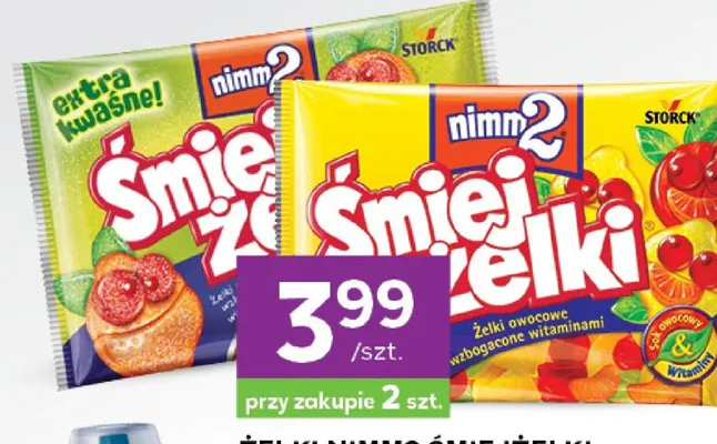 Żelki nimm2 Śmiejżelki promocja w Stokrotka