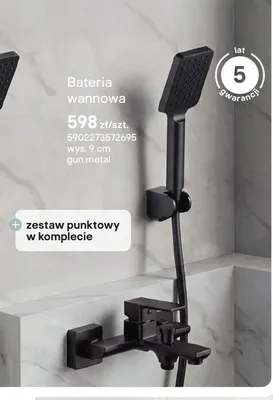 Bateria wannowa Valvex Harris promocja w Castorama