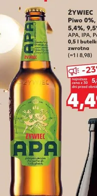 Piwo APA  promocja w Kaufland