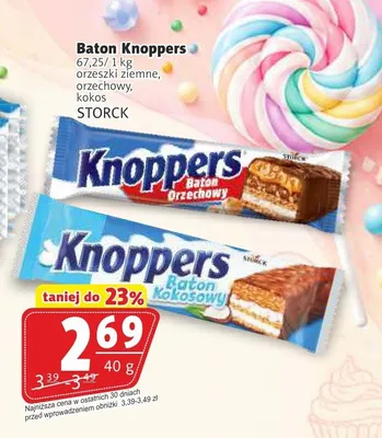 Baton Knoppers Kokosowy promocja w Prim Market
